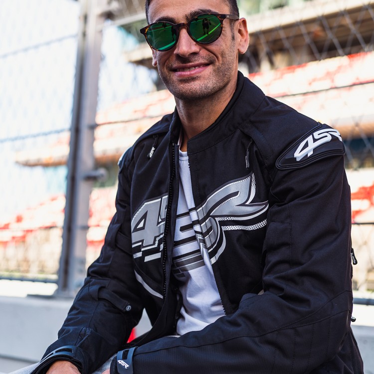 4SR textilní moto bunda RTX Black & Raffaele De Rosa, WorldSSP 