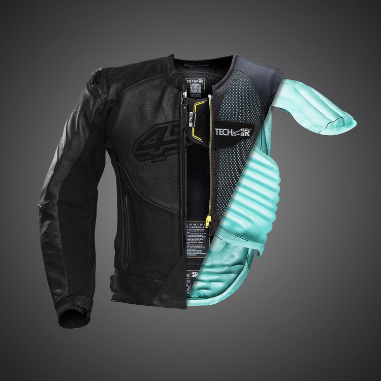 4SR kožená sportovní motocyklová bunda Club Sport Black Series AR 13