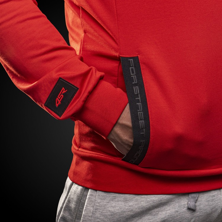 4SR mikina s kapucí Hoodie Drift Red 4