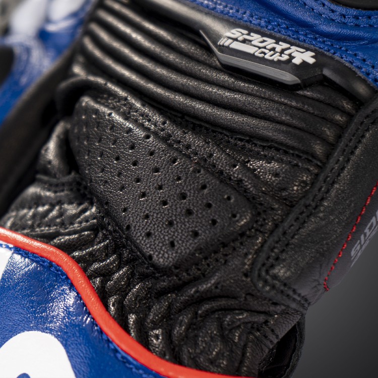 4SR rukavice na motorku Sport Cup Plus Evo Blue