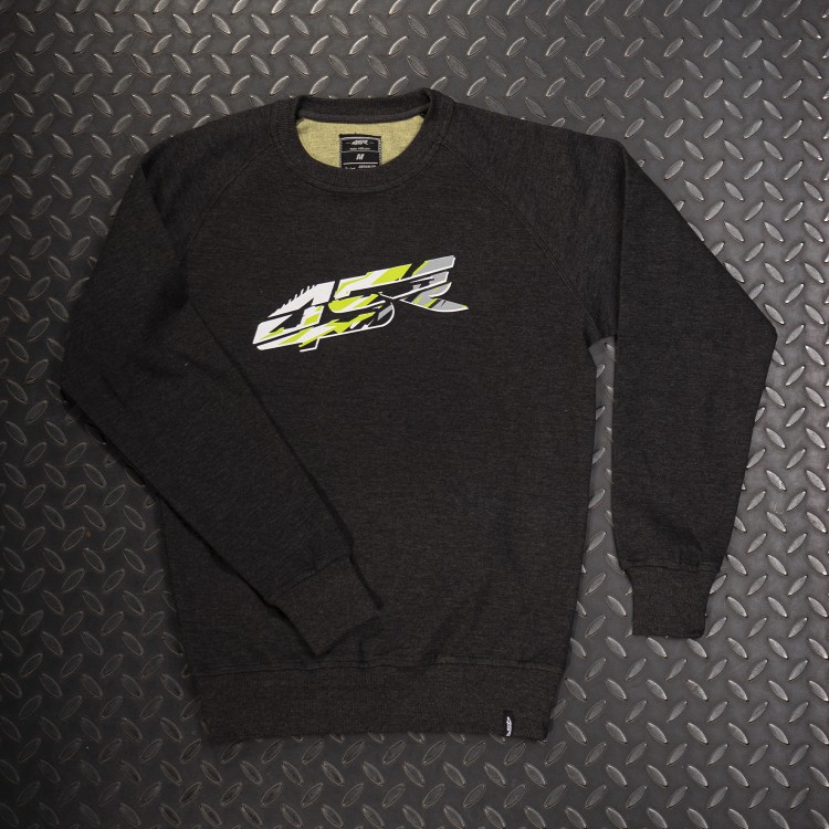 4SR Kevlarová moto mikina Crack Camo Yellow