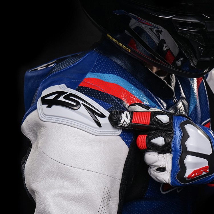 4SR jednodílná kombinéza Racing Blue AR