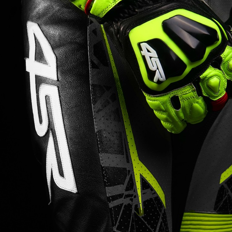 4SR kombinéza Racing Ultra Light Grey AR bok detail2