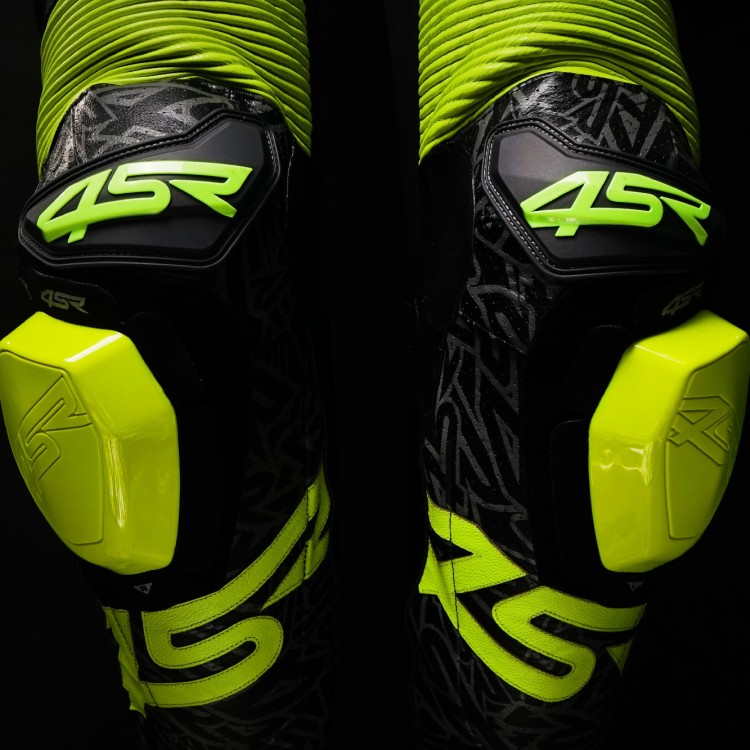 4SR kombinéza Racing Ultra Light Grey AR detail4