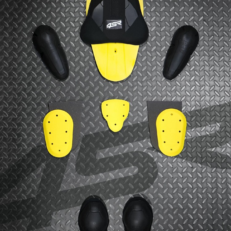 4SR kombinéza Racing Ultra Light Grey AR chranice