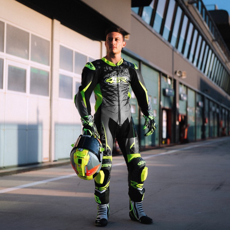 4SR kombinéza Racing Ultra Light Grey AR