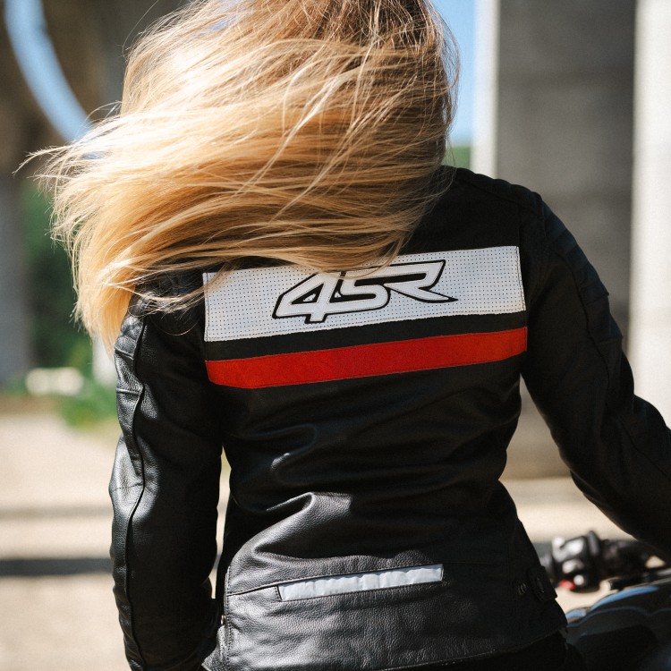 4SR dámská bunda na motorku Roadster Lady III Red