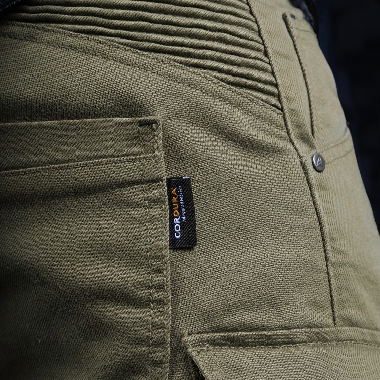 4SR motorcycle jeans Tourismo Green