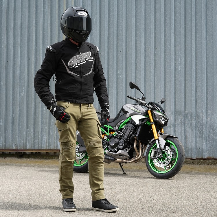 4SR motorcycle jeans Tourismo Green