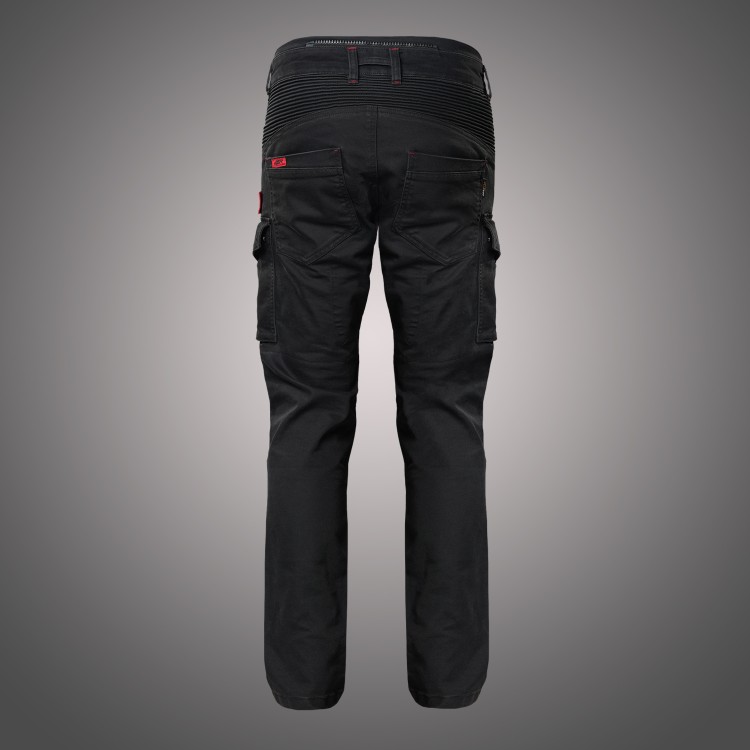 4SR moto jeans Tourismo Black