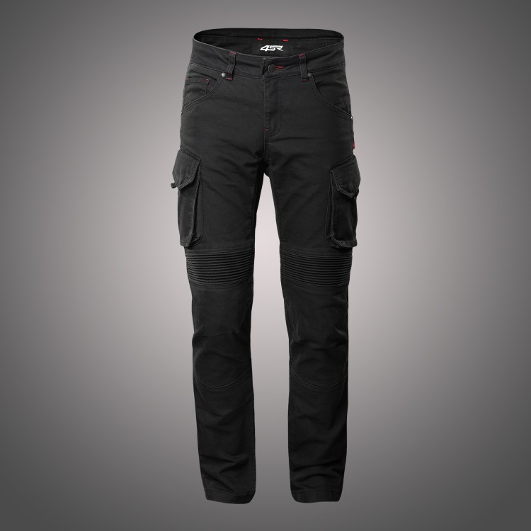 4SR moto jeans Tourismo Black