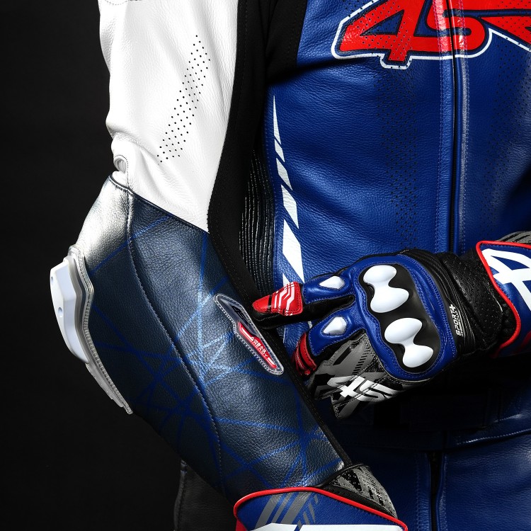 4SR kombinéza RR Blue AR - led control panel