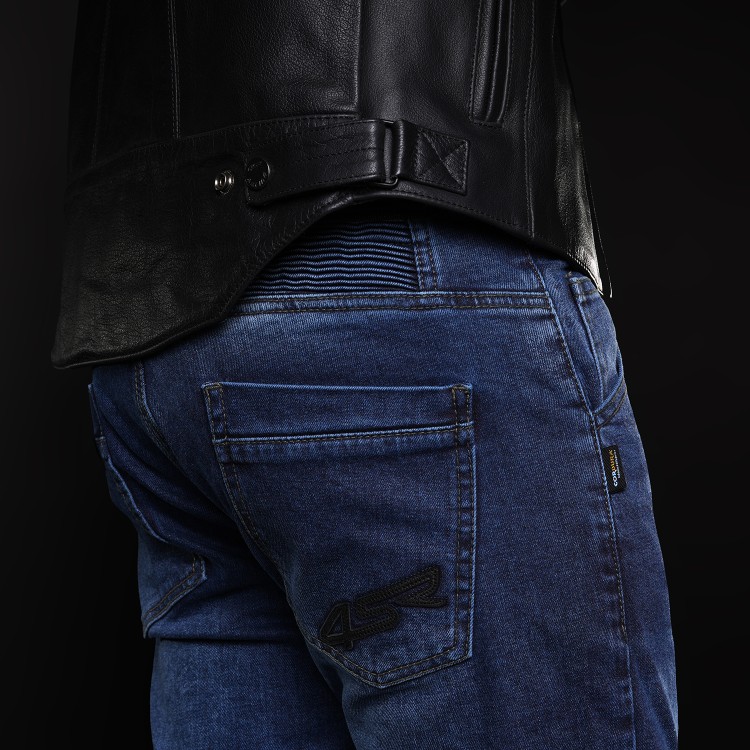 4SR moto jeansy GTS Blue