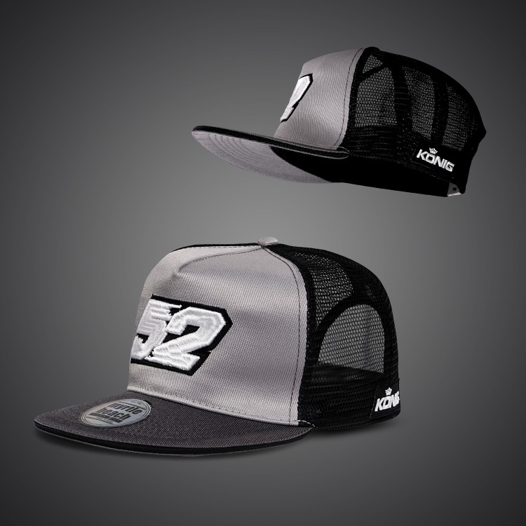 Kšiltovka Oliver König 52 Grey