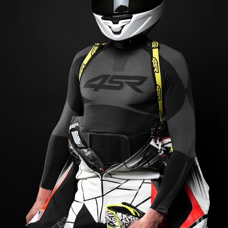 4SR jednodílná kombinéza Racing Ultra Light Matrix AR - Zipper Lock