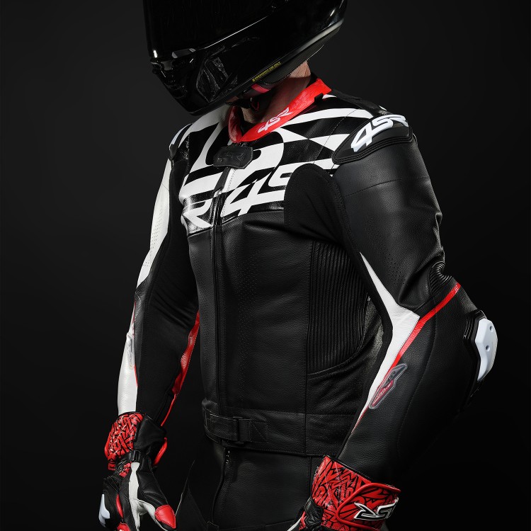 Dvoudílná motocyklová kombinéza 4SR RR Pista AR