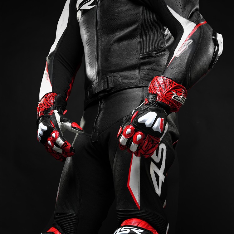 Dvoudílná motocyklová kombinéza 4SR RR Pista AR