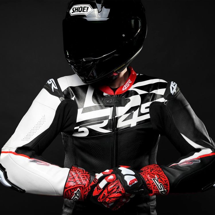 Dvoudílná motocyklová kombinéza 4SR RR Pista AR