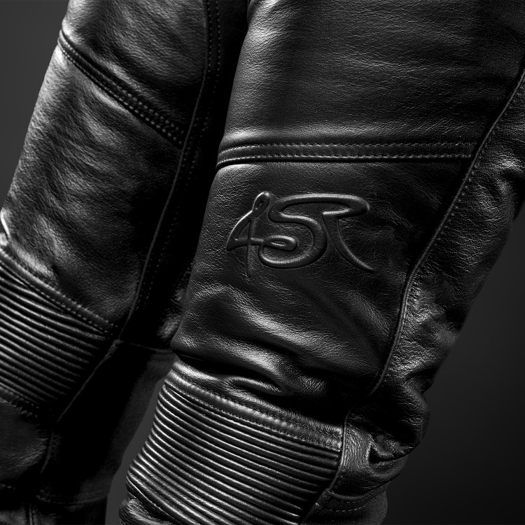 4SR dámské kožené kalhoty na motorku Roadster Lady V2 - flex panely nad koleny
