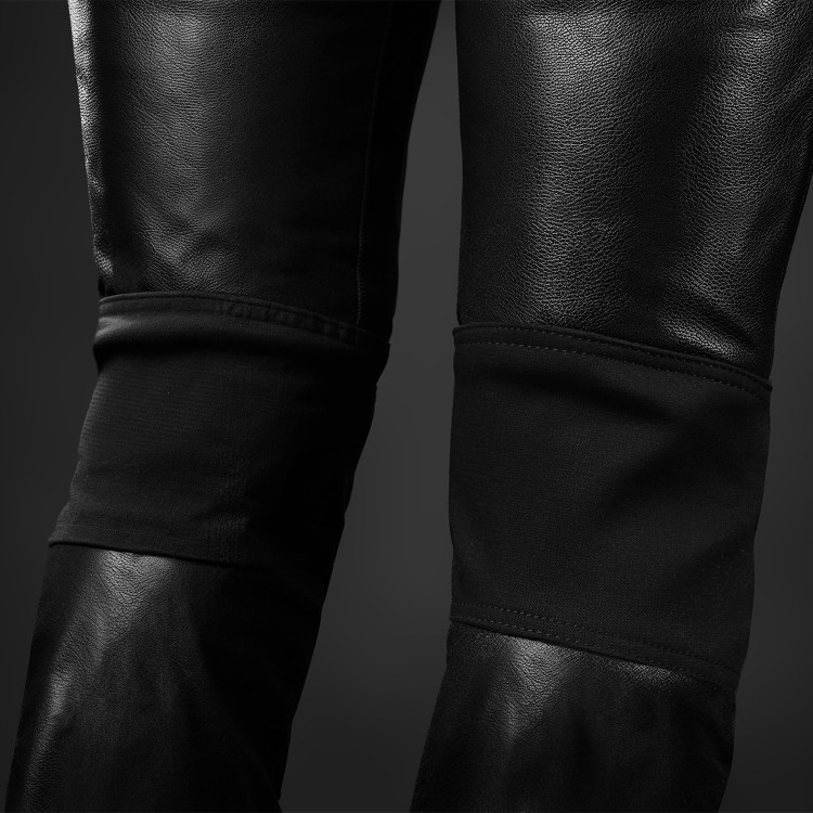 4SR dámské kožené kalhoty na motorku Roadster Lady V2 - kevlarová streč