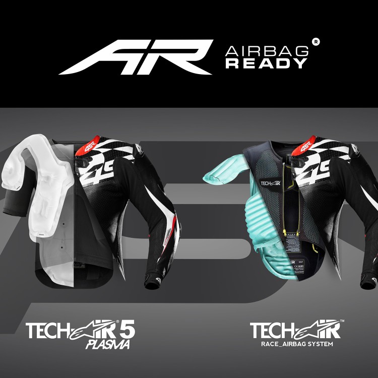 4SR jednodílná klokaní kombinéza Racing Ultra Pista AR - Airbag Ready