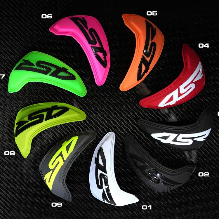 4SR dětská jednodílná kombinéza Racing Junior White AR - plastové chrániče