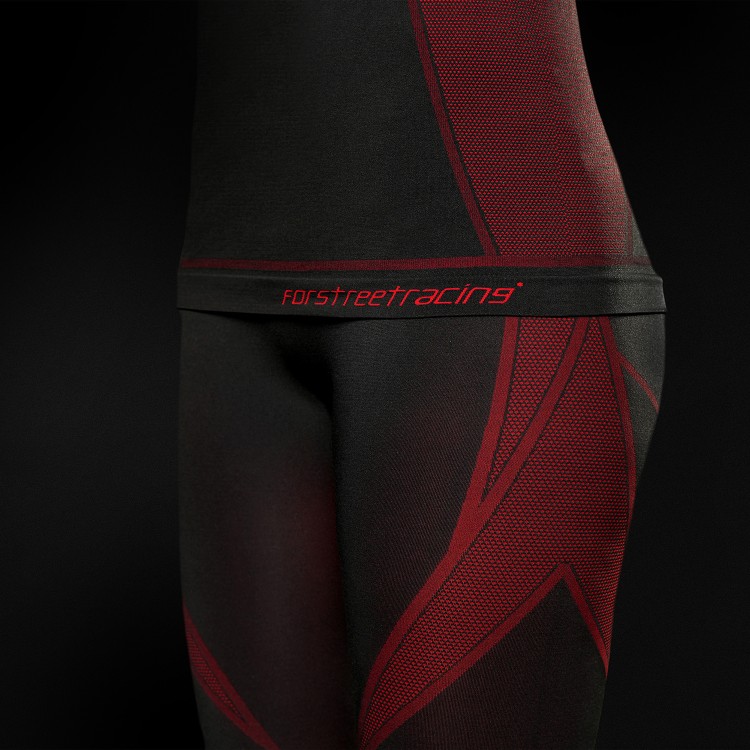 Dámské funkční kalhoty Ladies Seamless Pants Red  - DODÁNÍ OD 20.07.2026