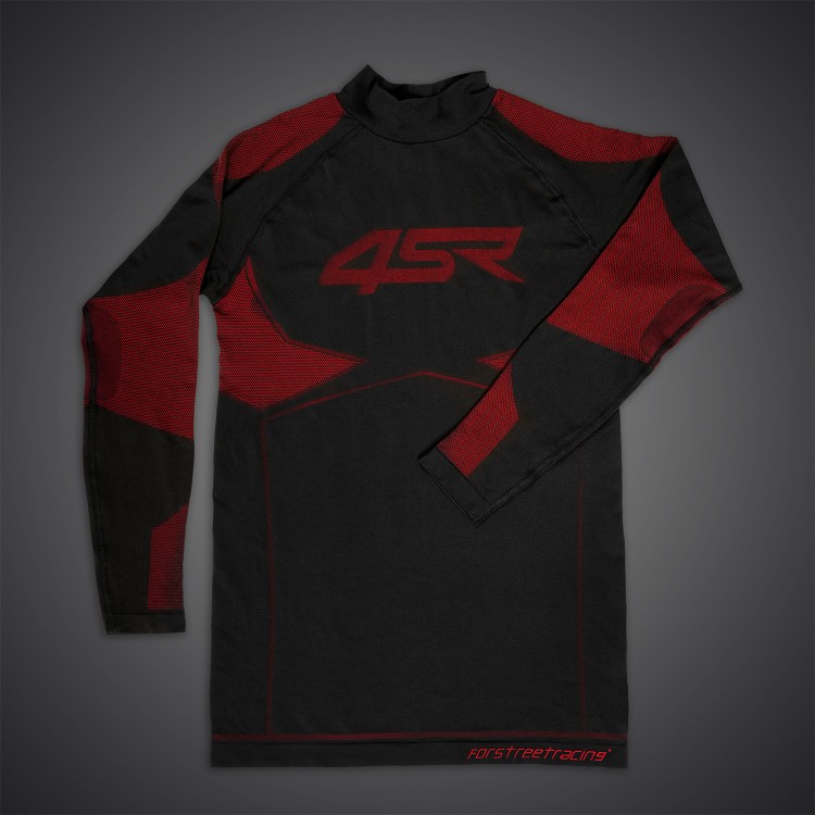 Funkční bezešvé triko Seamless Shirt Red  - DODÁNÍ OD 20.07.2026