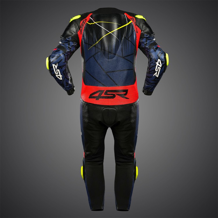 4SR jednodílná klokaní kombinéza Racing Ultra Matrix Blue AR