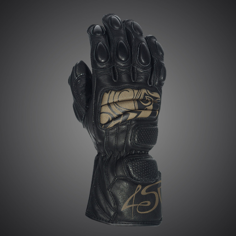 4SR dámské moto rukavice SG Lady Black