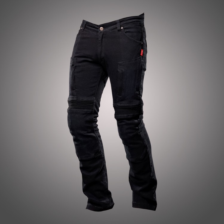 4SR pánské kevlarové jeans Club Sport Sky Black