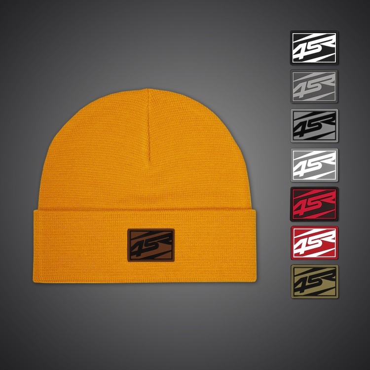 4SR pletená zimní čepice Logo Honey s barevnými logy