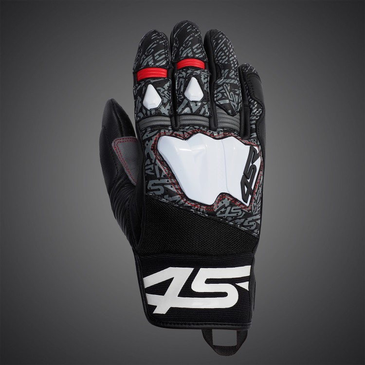4SR letní moto rukavice GTS Black