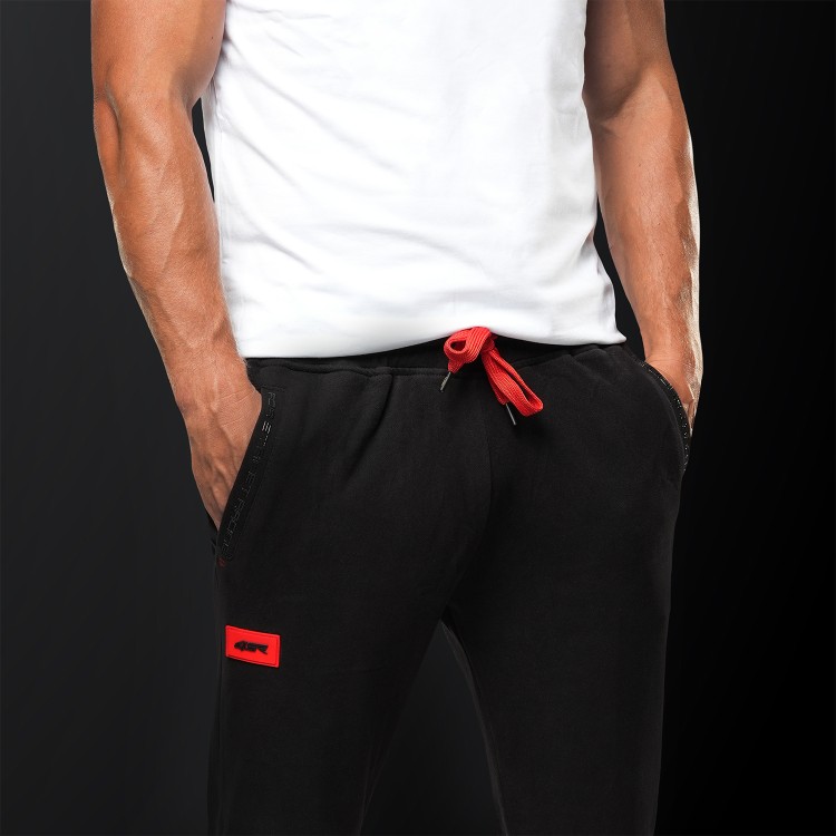 4SR černé tepláky Garage Black