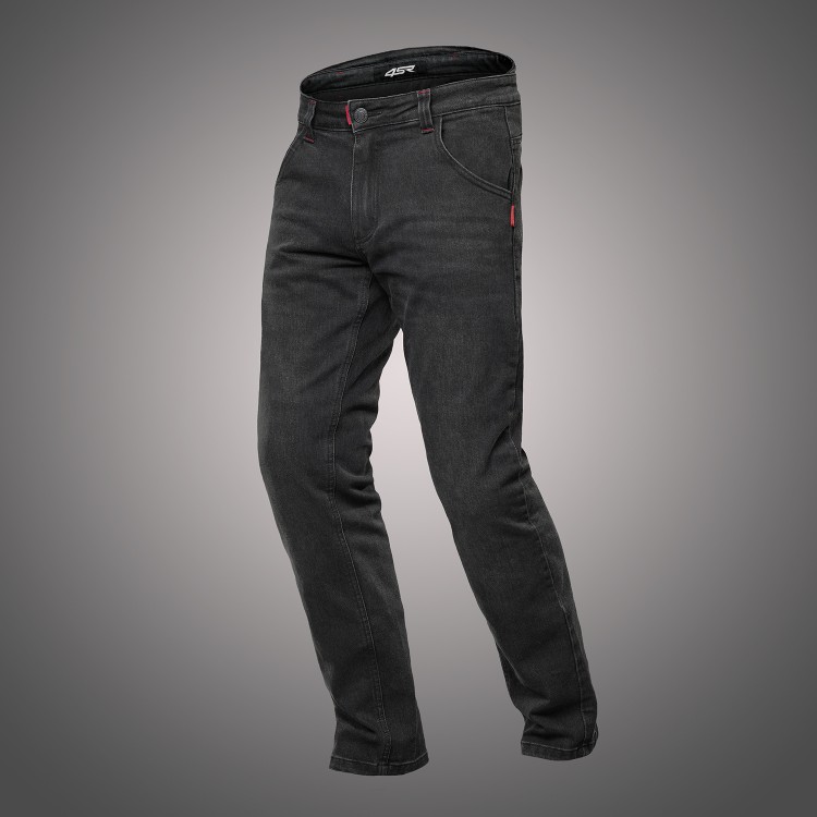 4SR moto jeansy GTS Black