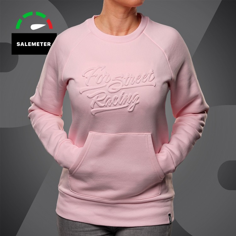 4SR dámská mikina bez kapuce FSR Baby Pink