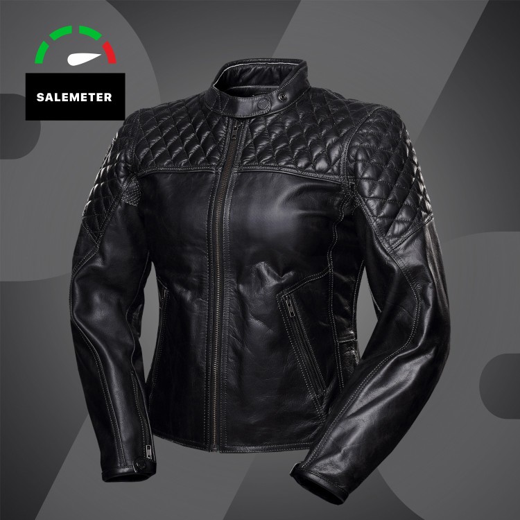 4SR 4SR Dámská motocyklová bunda Scrambler Lady Petroleum - SLEVA