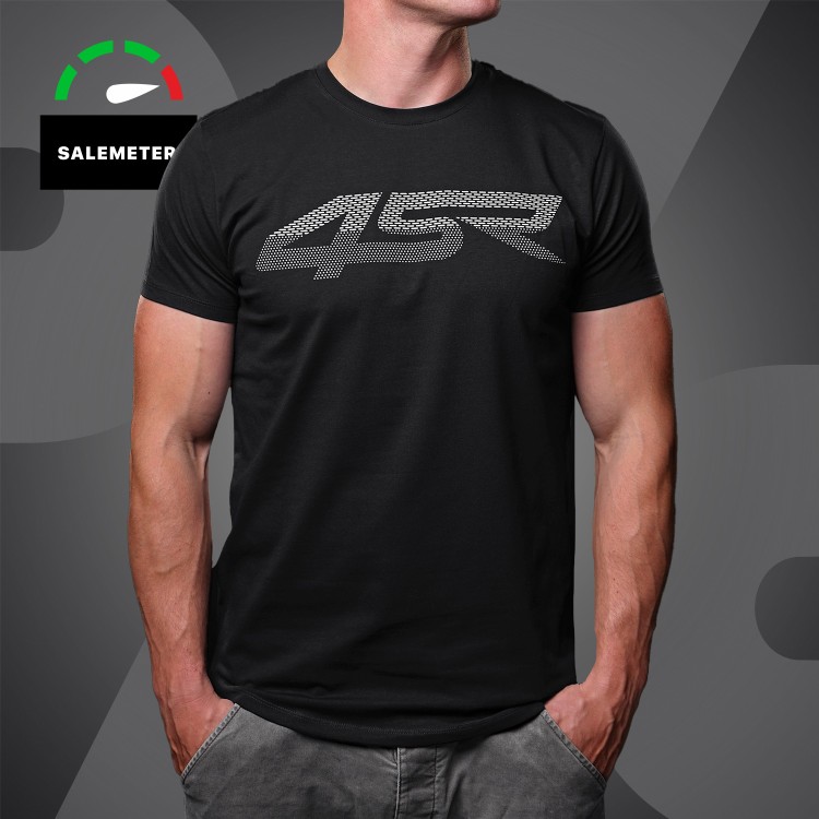 4SR pánské tričko 3D Black