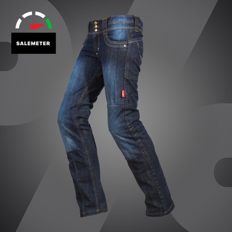 4SR dámské Jeans Lady kevlarové kalhoty na motorku