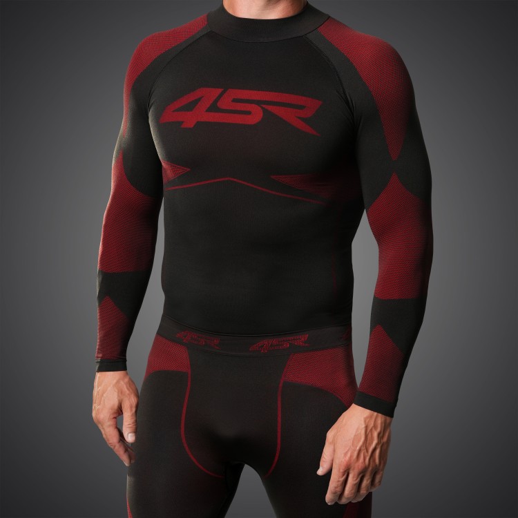 Funkční bezešvé prádlo Seamless Set Red
