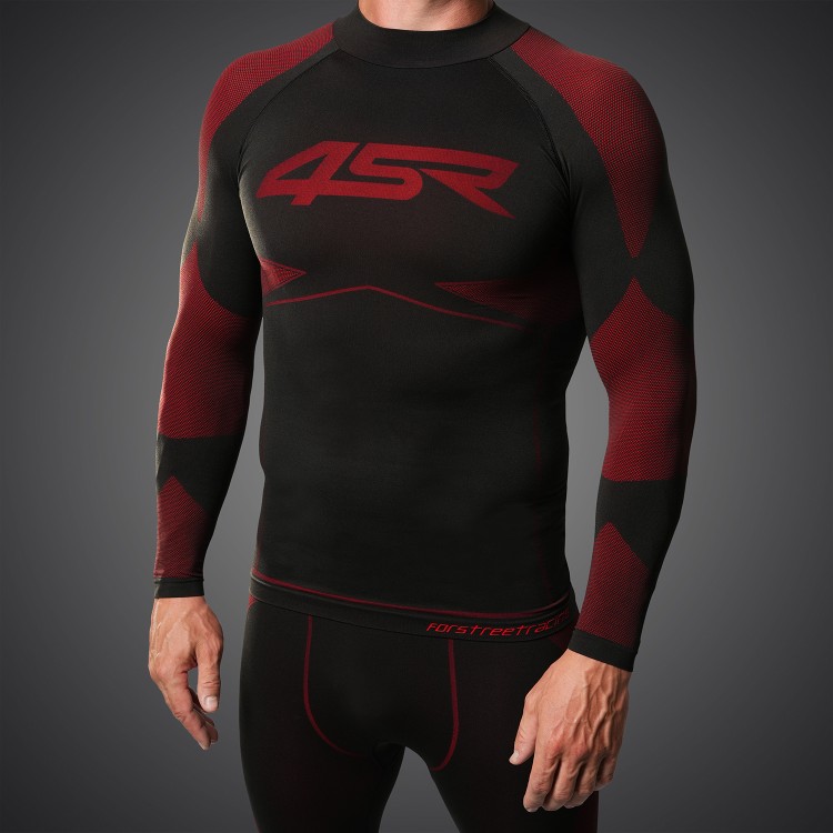 Funkční bezešvé triko Seamless Shirt Red  - DODÁNÍ OD 20.07.2026