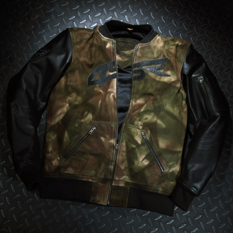 4SR Camo Bomber jacket motorcycle clothing