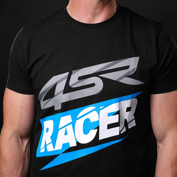 4SR tričko Racer Black