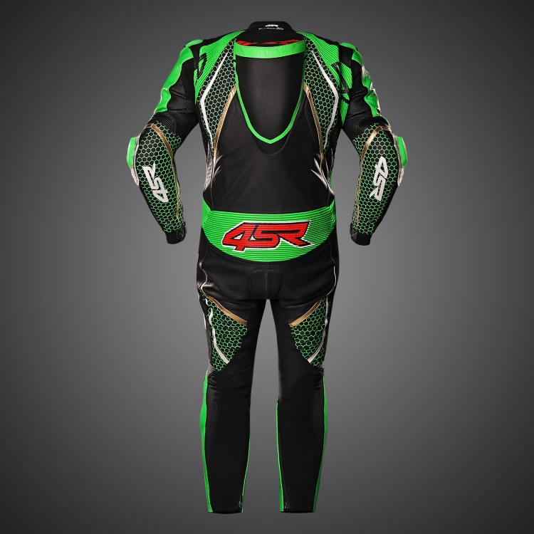 4SR motocyklové oblečení a doplňky - kombinéza Racing Monster Green AR