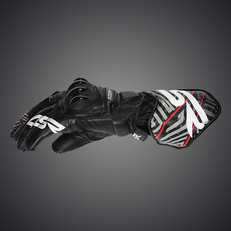 4SR motocyklové rukavice Sport Cup Plus Evo Black 4