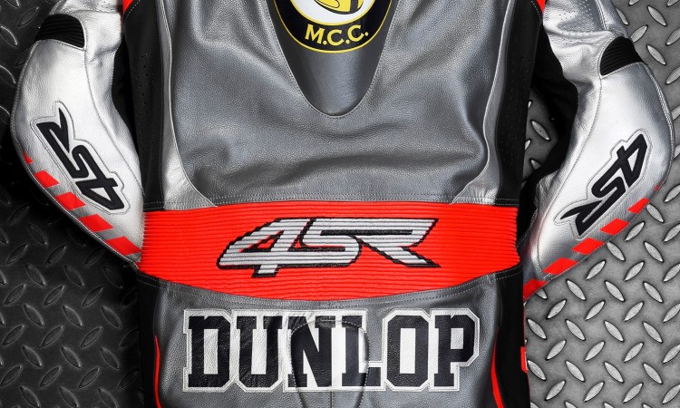 Kvalitní motocyklové oblečení 4SR - kombinéza pro Garyho Dunlopa