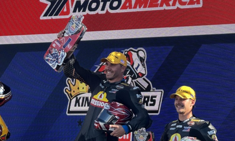 Hayden Gillim #69 úřadoval v MotoAmerica 2