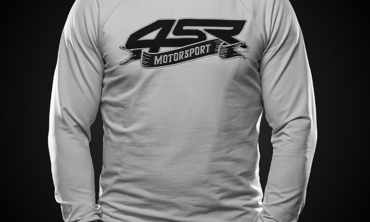 4SR Sweatshirt Motorsport Flag Grey 1