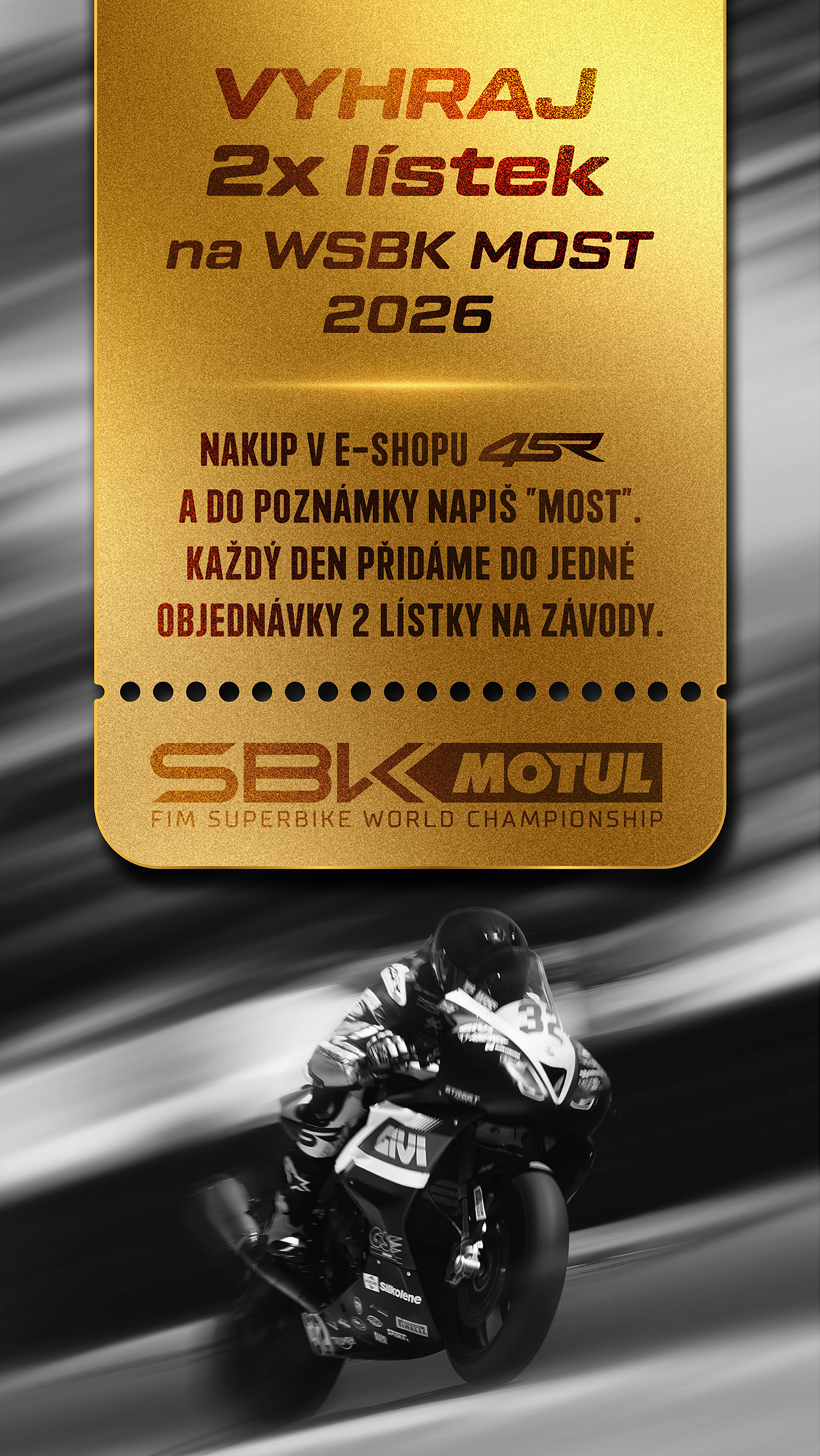 Soutěž Most WSBK 2026